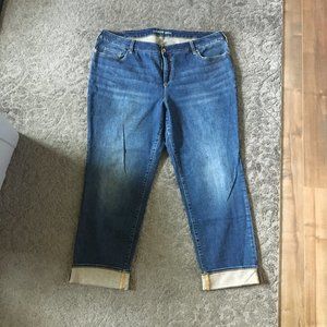 Lands' End Size 22 Straight Leg Jeans